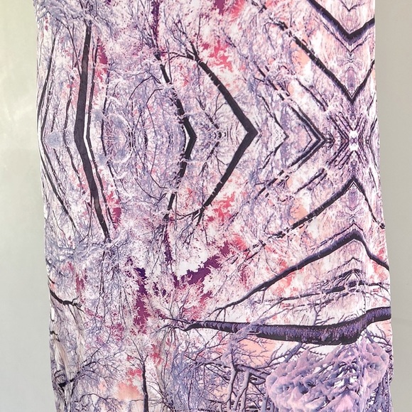 Cute DOTTI retro vintage style silky stretch Shift Dress with cap sleeves SIZE 8 - Picture 3 of 7